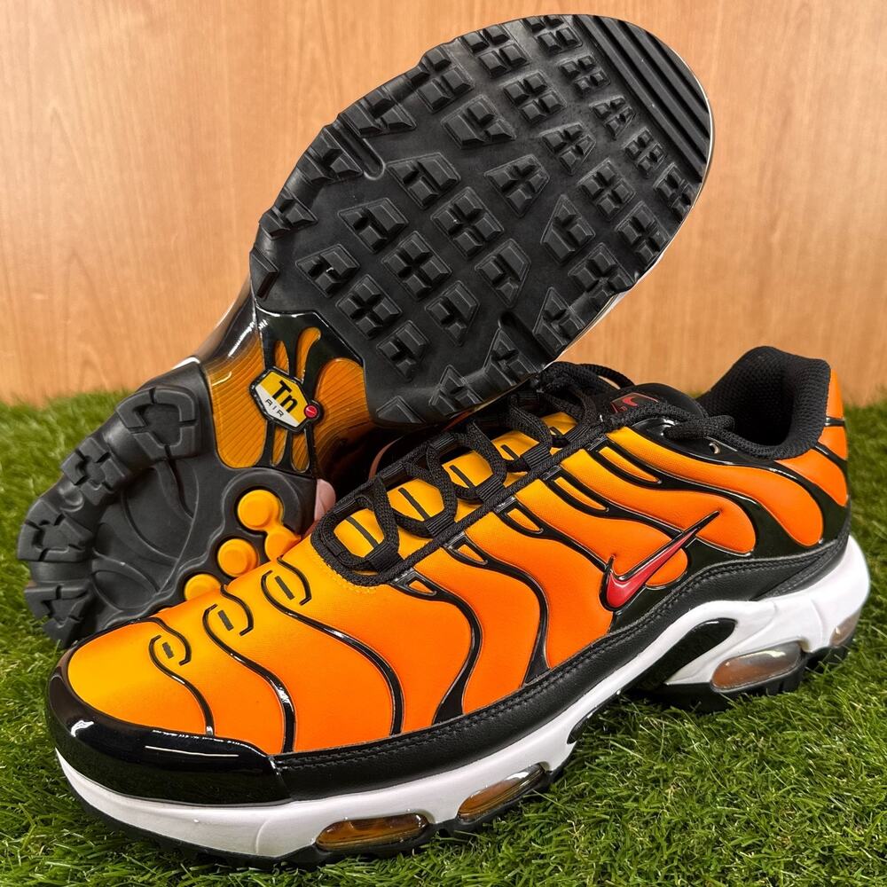 Nike Air Max Plus Golf Sunset Golf Shoes Sneakers FZ4150-800 Men's Size 10.5